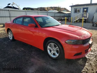 2022 Dodge Charger SXT with VIN 2C3CDXBG7NH250217, listed as a Copart auction lot 82933144 with 27,383 mi miles and Salvage Title. Bid and sale history available at carsss.com. Image 4.