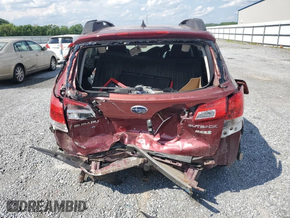 2012 Subaru Outback Limited with VIN 4S4BRBKC6C3231226, listed as a Copart auction lot 56173025 with Not provided miles and Salvage title. Bid and sale history available at DreamBid. Image 6.