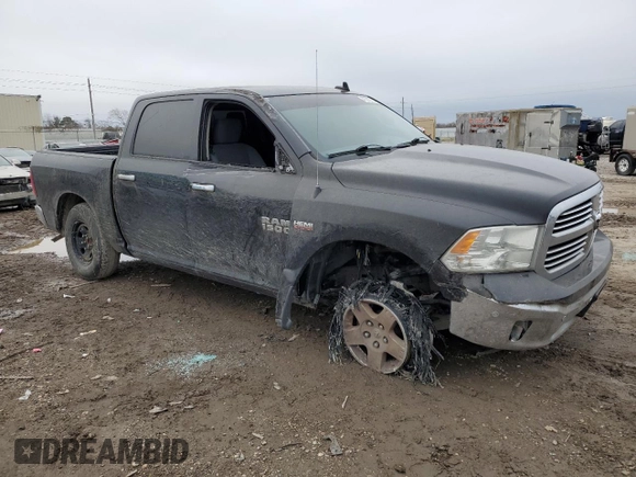 2018 Ram 1500 Big Horn with VIN 3C6RR6LT6JG151726, listed as a Copart auction lot 45282325 with 107,362 mi miles and Salvage title. Bid and sale history available at DreamBid. Image 4.