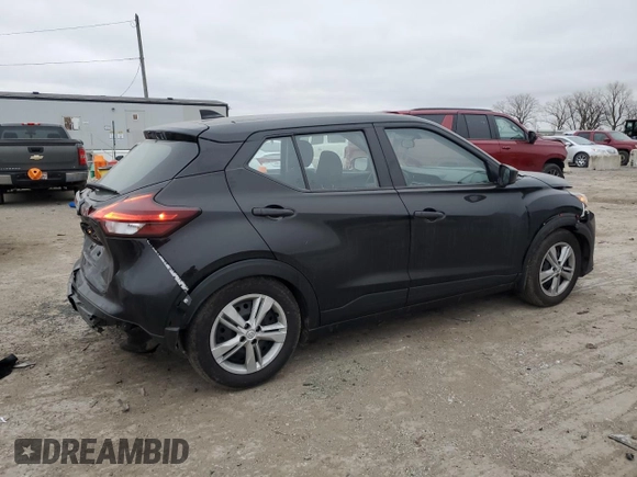 2024 Nissan Kicks S with VIN 3N1CP5BV8RL558261, listed as a Copart auction lot 41399465 with 4,132 mi miles and Salvage Title. Bid and sale history available at DreamBid. Image 3.