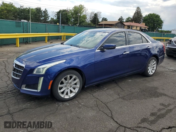 2014 Cadillac CTS Luxury AWD with VIN 1G6AX5SX5E0196860, listed as a Copart auction lot 66028145 with 100,982 mi miles and Clean title. Bid and sale history available at DreamBid. Image 1.