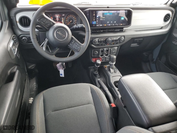 2024 Jeep Wrangler Sport with VIN 1C4PJXDG5RW251022, listed as a Copart auction lot 88949835 with 3,708 mi miles and Salvage Title. Bid and sale history available at carsss.com. Image 8.