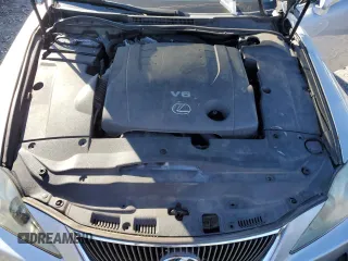 2007 Lexus IS with VIN JTHBK262372045115, listed as a Copart auction lot 46284455 with 166,463 mi miles and Clean Title. Bid and sale history available at carsss.com. Image 11.