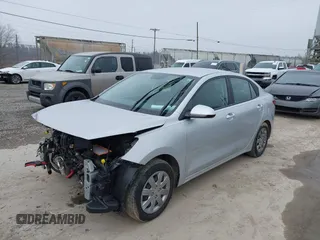 2021 Kia Rio LX with VIN 3KPA24AD9ME397339, listed as a IAAI auction lot 41591282 with 36,706 mi miles. Bid and sale history available at carsss.com. Image 18.