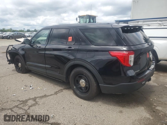 2024 Ford Police Interceptor Utility z VIN 1FM5K8AB0RGA21994, wystawiony jako Copart lot #56233055 z przebiegiem 10 017 mil mil oraz Szkody całkowita. Historia ofert i sprzedaży dostępna na DreamBid. Obrazek 2.
