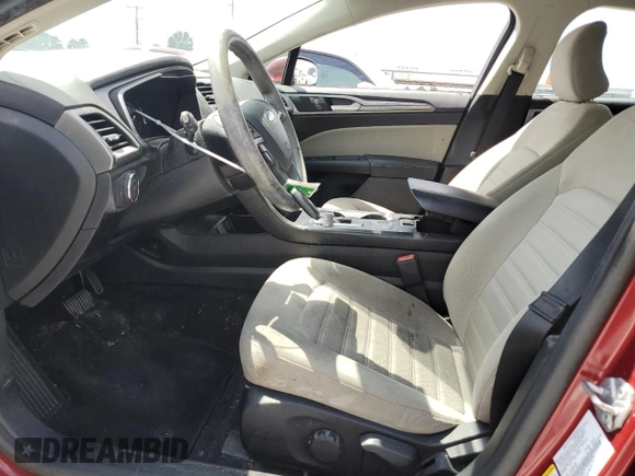 2019 Ford Fusion S with VIN 3FA6P0G75KR246995, listed as a Copart auction lot 50477645 with 79,492 mi miles and Salvage Title. Bid and sale history available at DreamBid. Image 7.