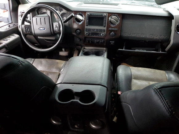 2011 Ford F-350 Platinum with VIN 1FT7W3BT3BEA45588, listed as a Copart auction lot 64877984 with Not provided miles and Salvage title. Bid and sale history available at DreamBid. Image 8.