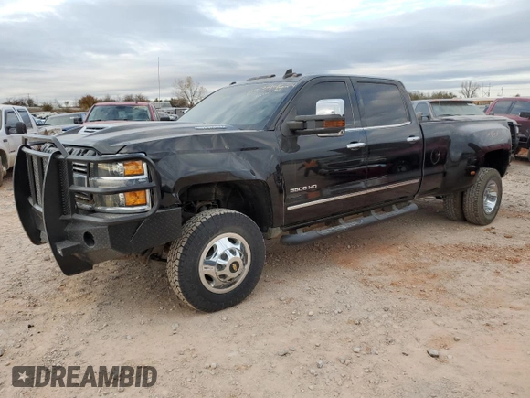 2019 Chevrolet Silverado 3500HD LTZ with VIN 1GC4KXEYXKF126224, listed as a Copart auction lot 83394624 with 75,057 mi miles and Salvage Title. Bid and sale history available at carsss.com. Image 1.
