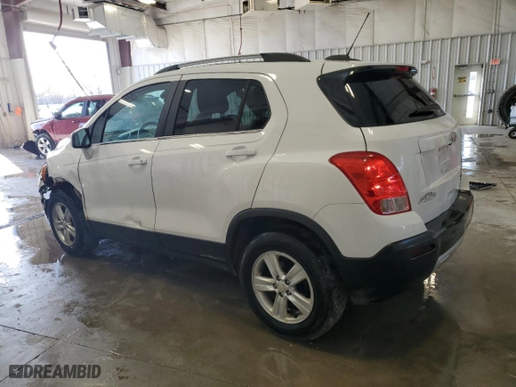 2015 Chevrolet Trax LT with VIN 3GNCJRSB5FL185341, listed as a Copart auction lot 49847035 with 150,176 mi miles and Clean Title. Bid and sale history available at carsss.com. Image 2.