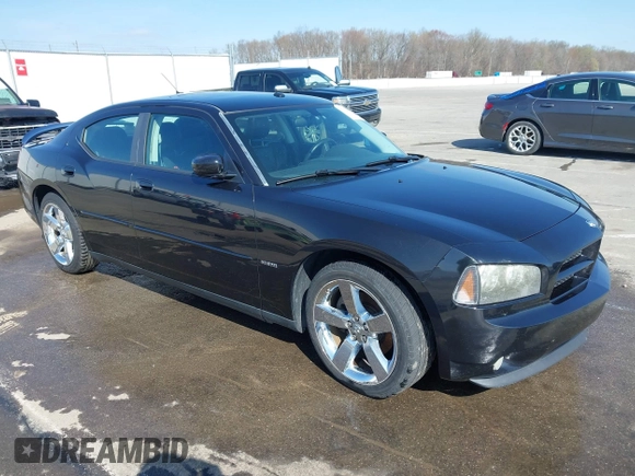2008 Dodge Charger R/T with VIN 2B3LA53H18H246928, listed as a IAAI auction lot 41912132 with 123,856 mi miles and . Bid and sale history available at carsss.com. Image 1.