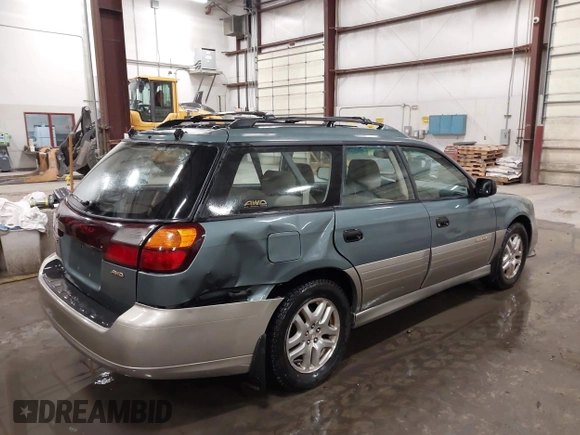 2002 Subaru Legacy Outback with VIN 4S3BH665027647421, listed as a IAAI auction lot 41903905 with 203,782 mi miles and . Bid and sale history available at DreamBid. Image 4.