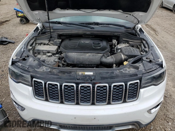 2018 Jeep Grand Cherokee Limited z VIN 1C4RJEBG5JC130674, wystawiony jako Copart lot #53908235 z przebiegiem 138 084 mil mil oraz Szkoda całkowita • Salvage title. Historia ofert i sprzedaży dostępna na DreamBid. Obrazek 12.