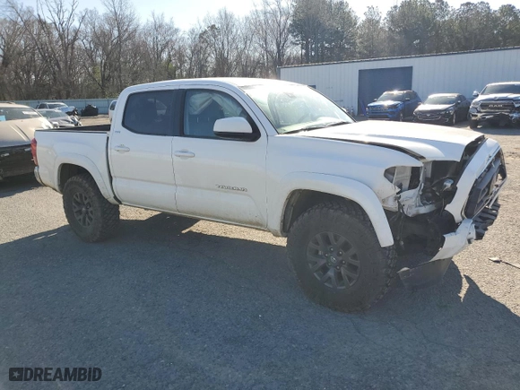 2023 Toyota Tacoma 2WD SR5 with VIN 3TMAZ5CNXPM216427, listed as a Copart auction lot 47571735 with 58,110 mi miles and Salvage Title. Bid and sale history available at carsss.com. Image 4.