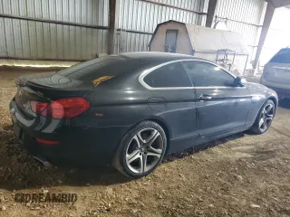 2013 BMW 6 Series 650i with VIN WBAYM9C50DDW20054, listed as a Copart auction lot 71563434 with 83,640 mi miles and Salvage Title. Bid and sale history available at carsss.com. Image 3.