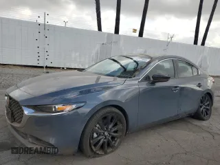 2024 Mazda 3 S Carbon Edition with VIN 3MZBPBCM0RM403689, listed as a Copart auction lot 54277935 with 7,040 mi miles and Salvage Title. Bid and sale history available at DreamBid. Image 1.
