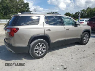 2022 GMC Acadia SLT with VIN 1GKKNMLS2NZ109694, listed as a Copart auction lot 69944824 with 19,606 mi miles and Salvage Title. Bid and sale history available at carsss.com. Image 3.