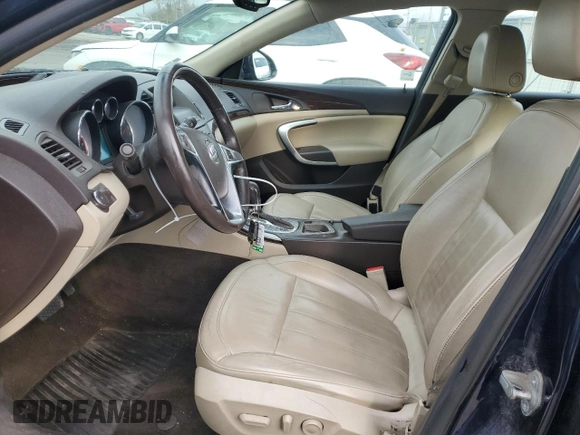 2011 Buick Regal CXL RL3 with VIN 2G4GR5EC7B9178996, listed as a Copart auction lot 80221204 with 126,810 mi miles and Salvage Title. Bid and sale history available at carsss.com. Image 7.