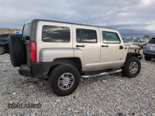 2008 Hummer H3 with VIN 5GTEN33E388203521, listed as a Copart auction lot 80978184 with 158,809 mi miles and Salvage Title. Bid and sale history available at DreamBid. Image 3.