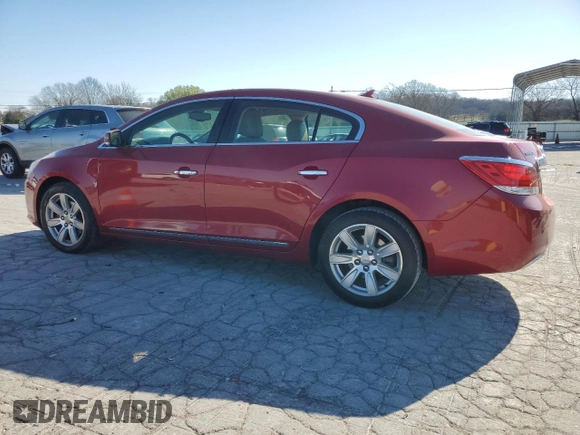 2013 Buick LaCrosse Leather with VIN 1G4GC5E38DF126109, listed as a Copart auction lot 50640505 with 151,555 mi miles and Salvage title. Bid and sale history available at DreamBid. Image 2.