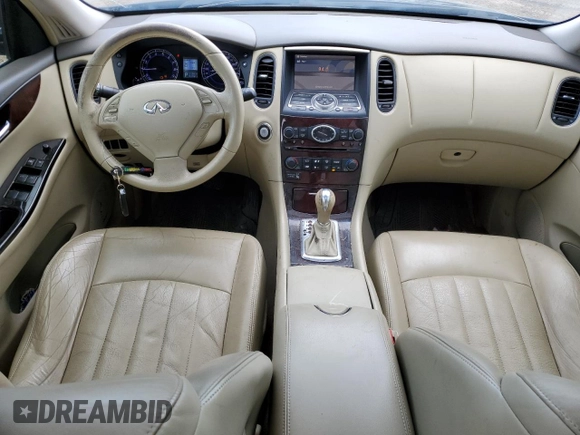 2012 Infiniti EX Journey with VIN JN1AJ0HR0CM452731, listed as a Copart auction lot 62950095 with 286,639 mi miles and Clean title. Bid and sale history available at DreamBid. Image 8.