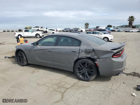 2018 Dodge Charger SXT with VIN 2C3CDXBG6JH114431, listed as a Copart auction lot 47411535 with 50,201 mi miles and Salvage Title. Bid and sale history available at carsss.com. Image 2.