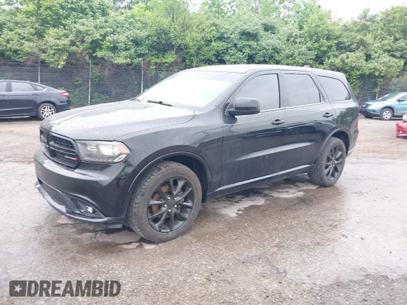 2018 Dodge Durango SXT with VIN 1C4RDJAG6JC490442, listed as a IAAI auction lot 42062261 with 89,110 mi miles and . Bid and sale history available at DreamBid. Image 2.