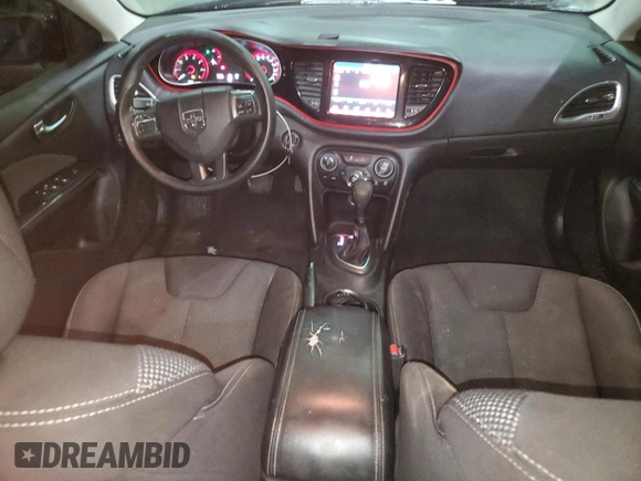 2014 Dodge Dart SXT with VIN 1C3CDFBBXED753414, listed as a Copart auction lot 86826554 with 117,327 mi miles and Salvage Title. Bid and sale history available at carsss.com. Image 8.