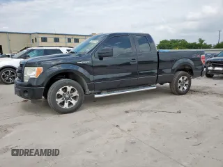 2014 Ford F-150 XL with VIN 1FTFX1CF0EFC92250, listed as a Copart auction lot 58959555 with 157,279 mi miles and Salvage title. Bid and sale history available at DreamBid. Image 1.