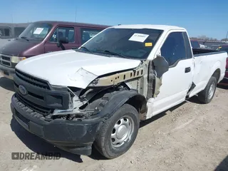 2018 Ford F-150 XL with VIN 1FTMF1C51JKC43237, listed as a IAAI auction lot 41760801 with 347,677 mi miles. Bid and sale history available at carsss.com. Image 2.