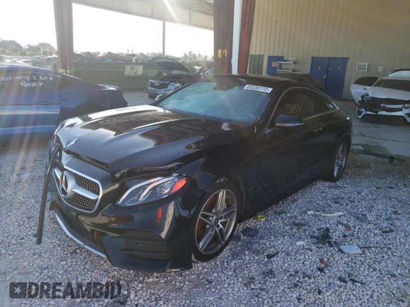 2018 Mercedes-Benz E-Class E 400 with VIN WDD1J6FB5JF033240, listed as a Copart auction lot 65233772 with 51,197 mi miles. Bid and sale history available at carsss.com. Image 2.