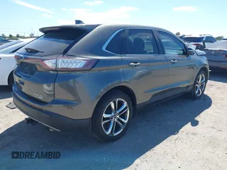 2016 Ford Edge Titanium with VIN 2FMPK3K9XGBB57187, listed as a IAAI auction lot 41850643 with 77,540 mi miles. Bid and sale history available at carsss.com. Image 4.