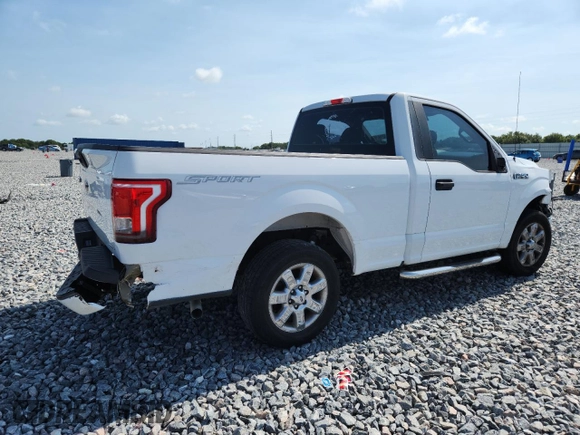 2016 Ford F-150 XL with VIN 1FTMF1C84GFC45611, listed as a Copart auction lot 61551625 with 127,010 mi miles and Salvage title. Bid and sale history available at DreamBid. Image 3.