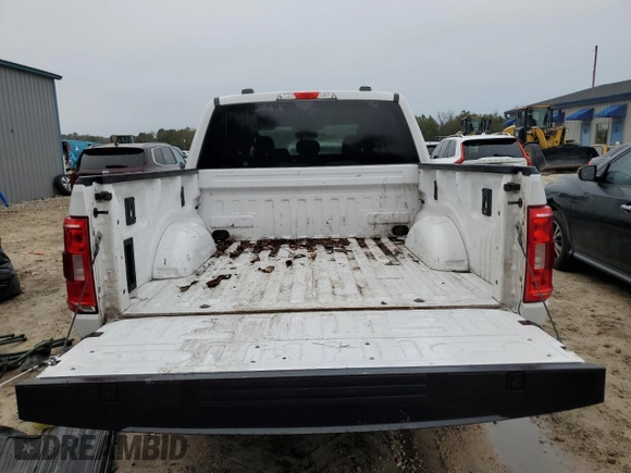 2021 Ford F-150 XL with VIN 1FTFW1E55MKE07437, listed as a Copart auction lot 86505164 with 53,632 mi miles and Non Repairable. Bid and sale history available at carsss.com. Image 6.