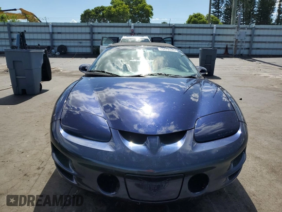 1999 Pontiac Firebird Trans Am with VIN 2G2FV32GXX2229175, listed as a Copart auction lot 65678225 with 180,298 mi miles and Salvage title. Bid and sale history available at DreamBid. Image 5.