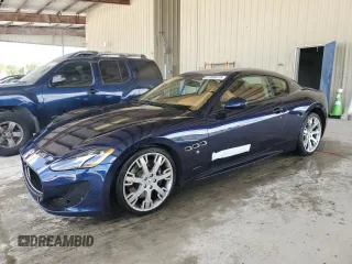 2014 Maserati GranTurismo Sport with VIN ZAM45VLA1E0078441, listed as a Copart auction lot 51895515 with 27,830 mi miles and Salvage Title. Bid and sale history available at carsss.com. Image 1.