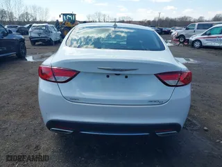 2015 Chrysler 200 C with VIN 1C3CCCEG0FN584234, listed as a IAAI auction lot 41867165 with 107,366 mi miles. Bid and sale history available at carsss.com. Image 16.