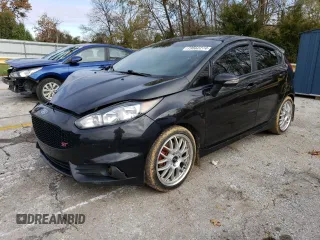 2015 Ford Fiesta ST with VIN 3FADP4GX9FM190593, listed as a Copart auction lot 79562274 with 149,838 mi miles and Salvage Title. Bid and sale history available at carsss.com. Image 1.
