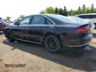 2017 Audi A8 with VIN WAUJ4AFD2HN001445, listed as a Copart auction lot 60271945 with 27,273 mi miles and Salvage title. Bid and sale history available at DreamBid. Image 2.