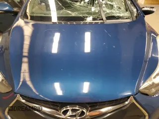 2014 Hyundai Elantra Coupe with VIN KMHDH6AH4EU028624, listed as a Copart auction lot 56992494 with 0 mi miles and Salvage Title. Bid and sale history available at carsss.com. Image 11.