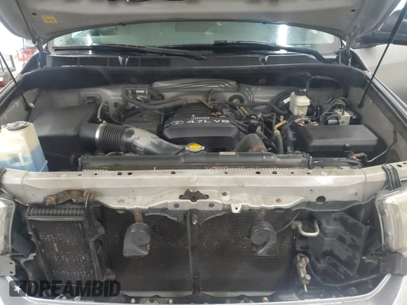 2007 Toyota Tundra SR5 with VIN 5TBBT54197S451993, listed as a Copart auction lot 57887565 with 284,398 mi miles and Salvage title. Bid and sale history available at DreamBid. Image 11.