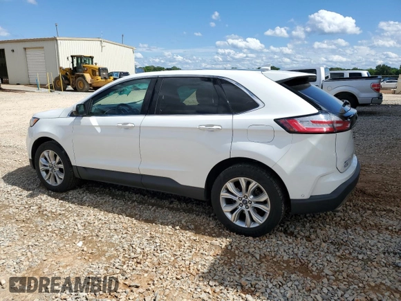 2020 Ford Edge Titanium with VIN 2FMPK3K93LBA53778, listed as a Copart auction lot 59059085 with 121,277 mi miles and Salvage title. Bid and sale history available at DreamBid. Image 2.