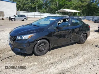2020 Nissan Versa S with VIN 3N1CN8DVXLL873431, listed as a Copart auction lot 58144105 with 88,860 mi miles and Salvage title. Bid and sale history available at DreamBid. Image 1.