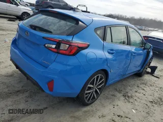 2024 Subaru Impreza Sport with VIN JF1GUAFC7R8306451, listed as a Copart auction lot 45526765 with 15,867 mi miles and Salvage Title. Bid and sale history available at carsss.com. Image 3.