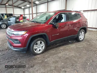 2022 Jeep Compass Latitude z VIN 3C4NJDBBXNT158865, wystawiony jako IAAI lot #41973643 z przebiegiem 11 209 mil mil oraz . Historia ofert i sprzedaży dostępna na DreamBid. Obrazek 18.