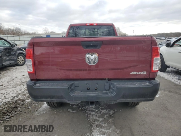 2022 Ram 2500 with VIN 3C6MR5AL4NG237842, listed as a Copart auction lot 87160584 with Not provided miles and Salvage title. Bid and sale history available at DreamBid. Image 6.