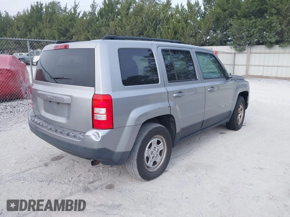 2014 Jeep Patriot Altitude with VIN 1C4NJPBA4ED812192, listed as a IAAI auction lot 42068589 with 221,337 mi miles and . Bid and sale history available at DreamBid. Image 4.