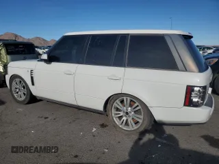 2012 Land Rover Range Rover HSE Lux with VIN SALMF1D47CA364054, listed as a Copart auction lot 45747825 with 134,555 mi miles and Clean title. Bid and sale history available at DreamBid. Image 2.