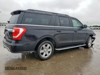 2019 Ford Expedition Max XLT with VIN 1FMJK1HT4KEA57323, listed as a Copart auction lot 60254145 with 122,667 mi miles and Salvage title. Bid and sale history available at DreamBid. Image 3.