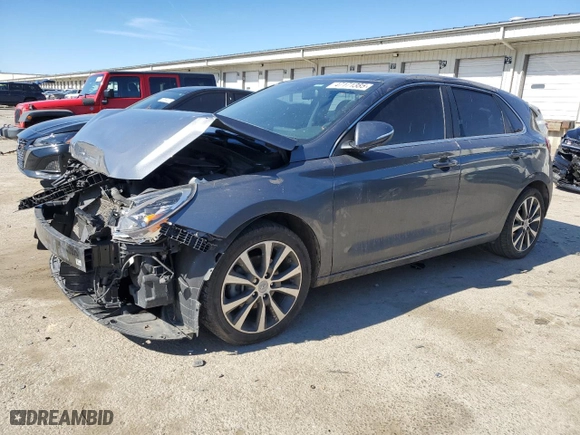 2019 Hyundai Elantra GT with VIN KMHH35LE4KU113780, listed as a Copart auction lot 47171385 with 93,467 mi miles and Salvage Title. Bid and sale history available at carsss.com. Image 1.