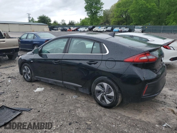 2019 Hyundai Ioniq SEL with VIN KMHC75LC8KU106716, listed as a Copart auction lot 53652815 with 49,948 mi miles and Salvage Title. Bid and sale history available at DreamBid. Image 2.